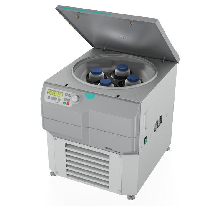 Hoge volume centrifuges