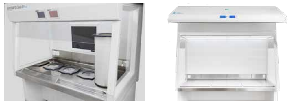 Airflow diagram for Ninosafe XL Class II